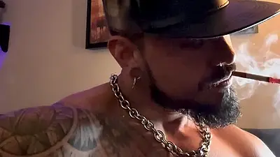Smoke My Chest and Work My Nipples!