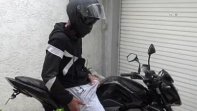 French twink fucked by straight motorbiker