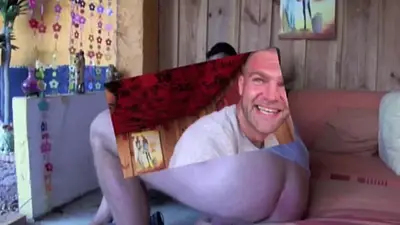 Mature bear fucked by twink Latino