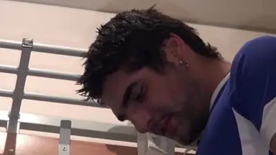 Straight suck boy in locker room