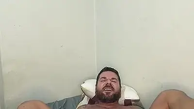 Deep Anal Vibrator Play & Massive Cumshot