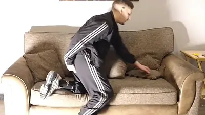 Horny Boy In His Trackies
