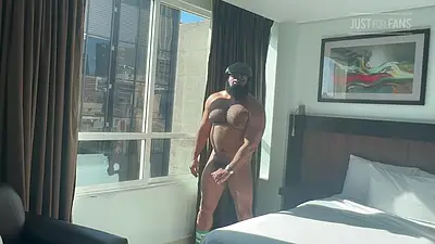 Oscar Bear horny in Mexico City