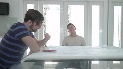 Fit boy Lukas Stone needs big stepbro',s hard cock