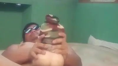 Quick Fucking My Doll on My Airbed Inside My Room