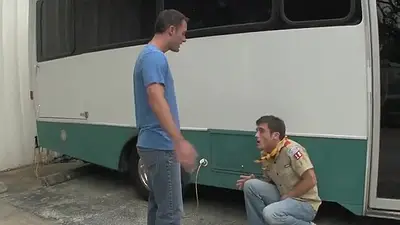 Boy scout leader in trouble