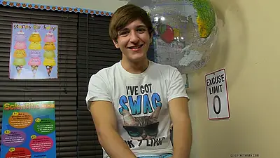 First Timer Colby on Set