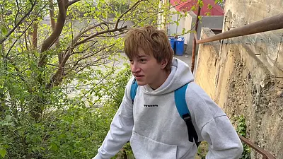 Real Straight Guy Sold His Ass to a Stranger in Public