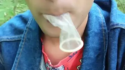 Twink Cruisers Used Condom