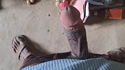 Indian Village Desi Oldman cook and Masterbation