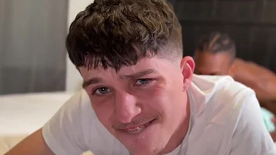 All American Twink Takes Monster Cock Huge BBC Xxl Big Black Stud Raw Bareback