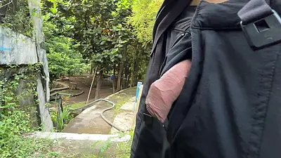 Foreskin boy flashes in parks and skyscrapers. Peeing in the shower room