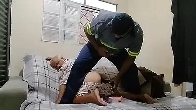 Worker Playing with Twink',s Ass
