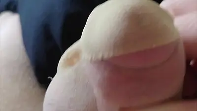 The Stocking, My Penis and Its Cum