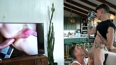 FALCON STUDIOS - Vincent O',Reilly Makes Ryan Orion Beg &amp, Bareback Fuck Forgiveness